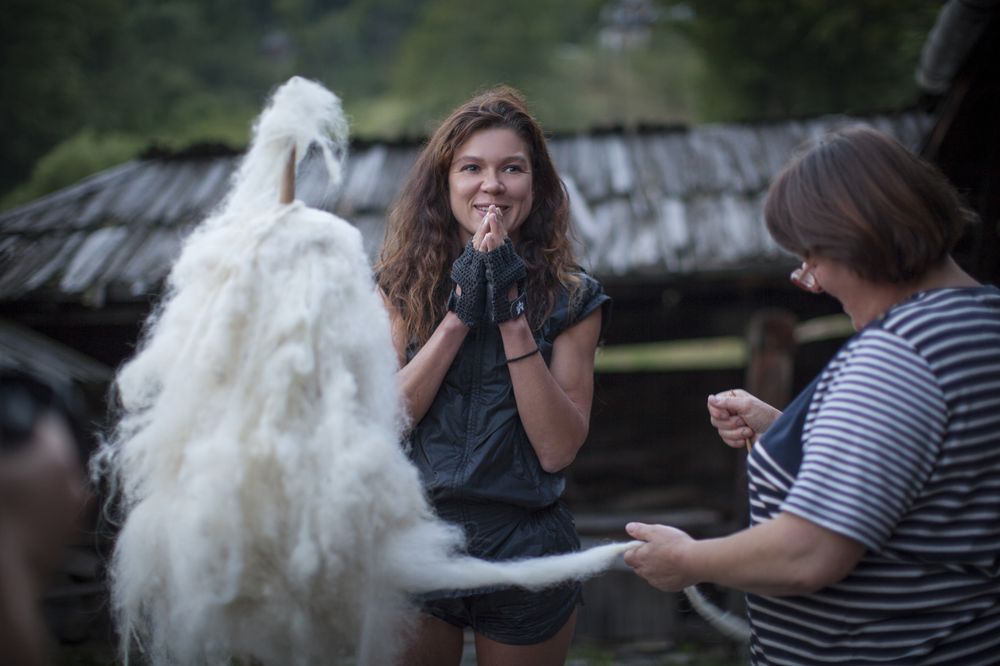 Руслана получила уникальный подарок в Карпатах